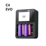 New ISDT Smart Battery Charger Type-C QC3.0 Output for AA AAA Li-ion Battery Display Screen and Fire Prevention